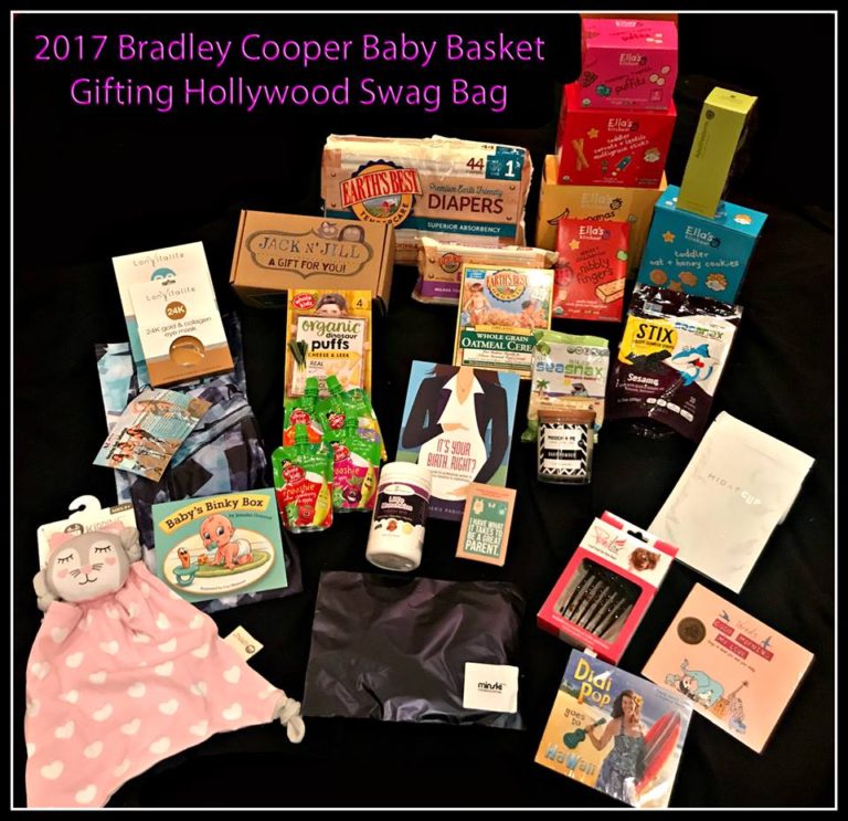 Hollywood Swag Bag Gifts Baby Basket to Bradley Cooper and Irina Shayk ...